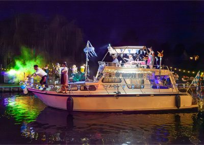 Korsofahrt 2026 auf dem Rhin | geschmücktes Boot Ozapft is