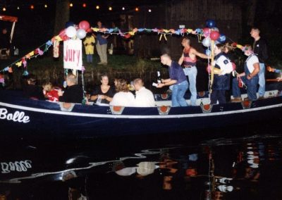 Juryboot der Korsofahrt 1999